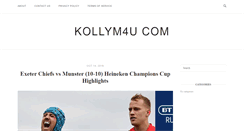 Desktop Screenshot of kollym4u.com